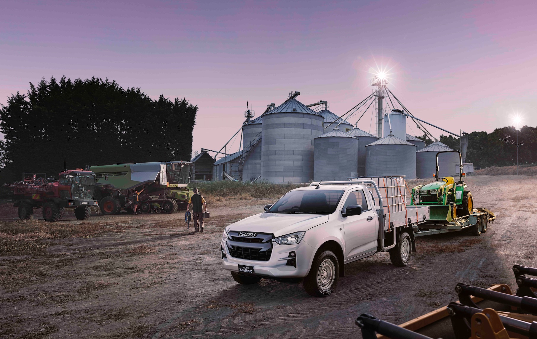 21my D Max Down On The Farm With Talent 4x4 Sx Single Cc Mercury Silver