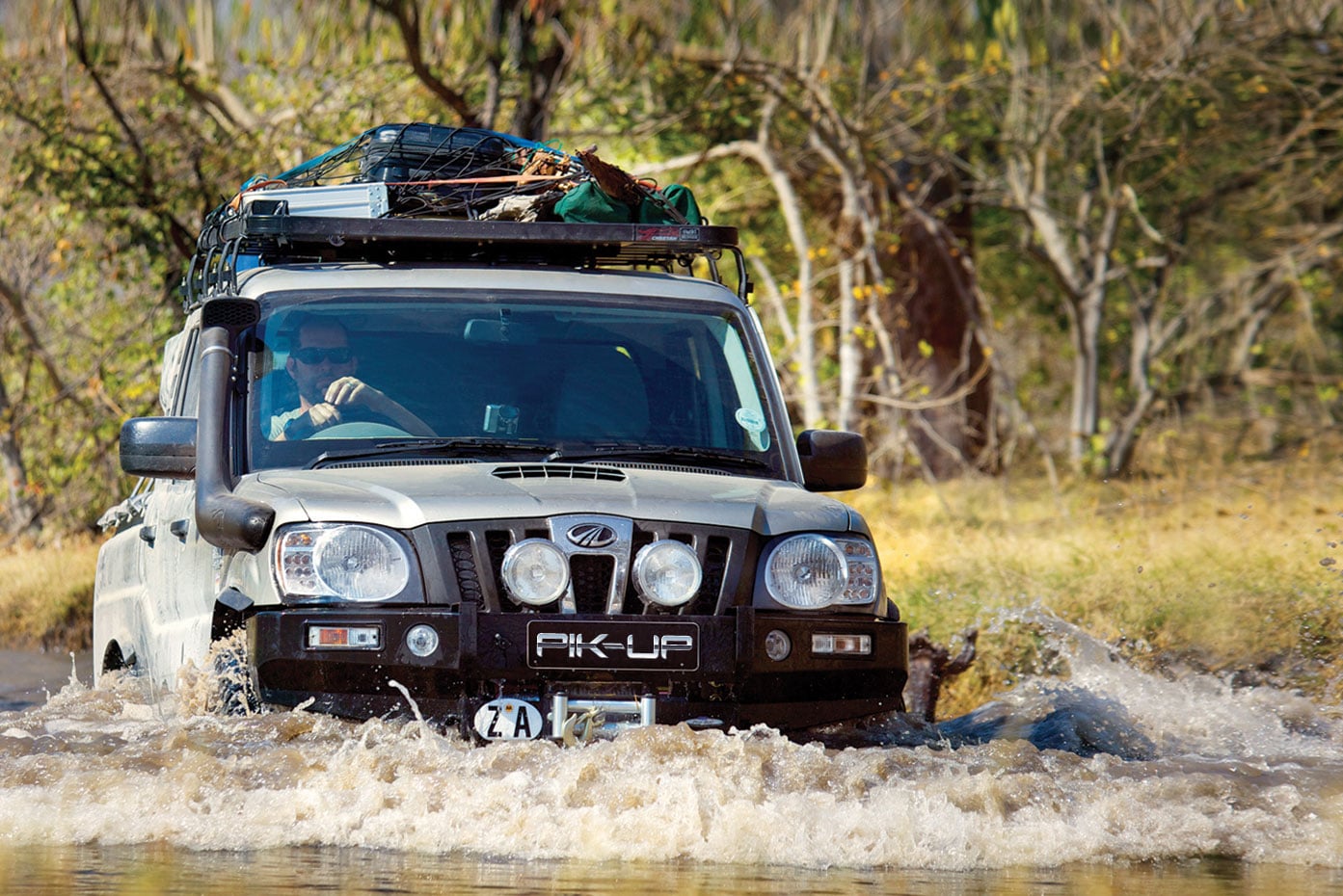 Water Crossings 2014 Mahindra Pik Up