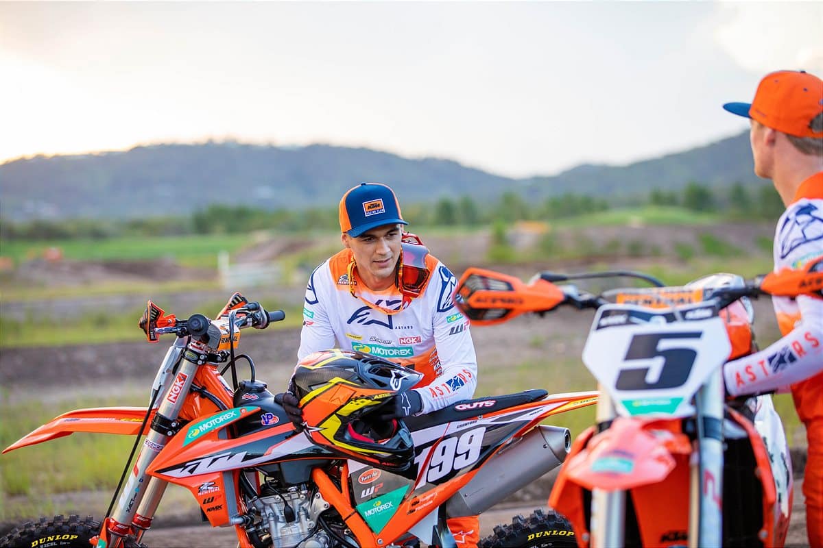 KTM motocross team