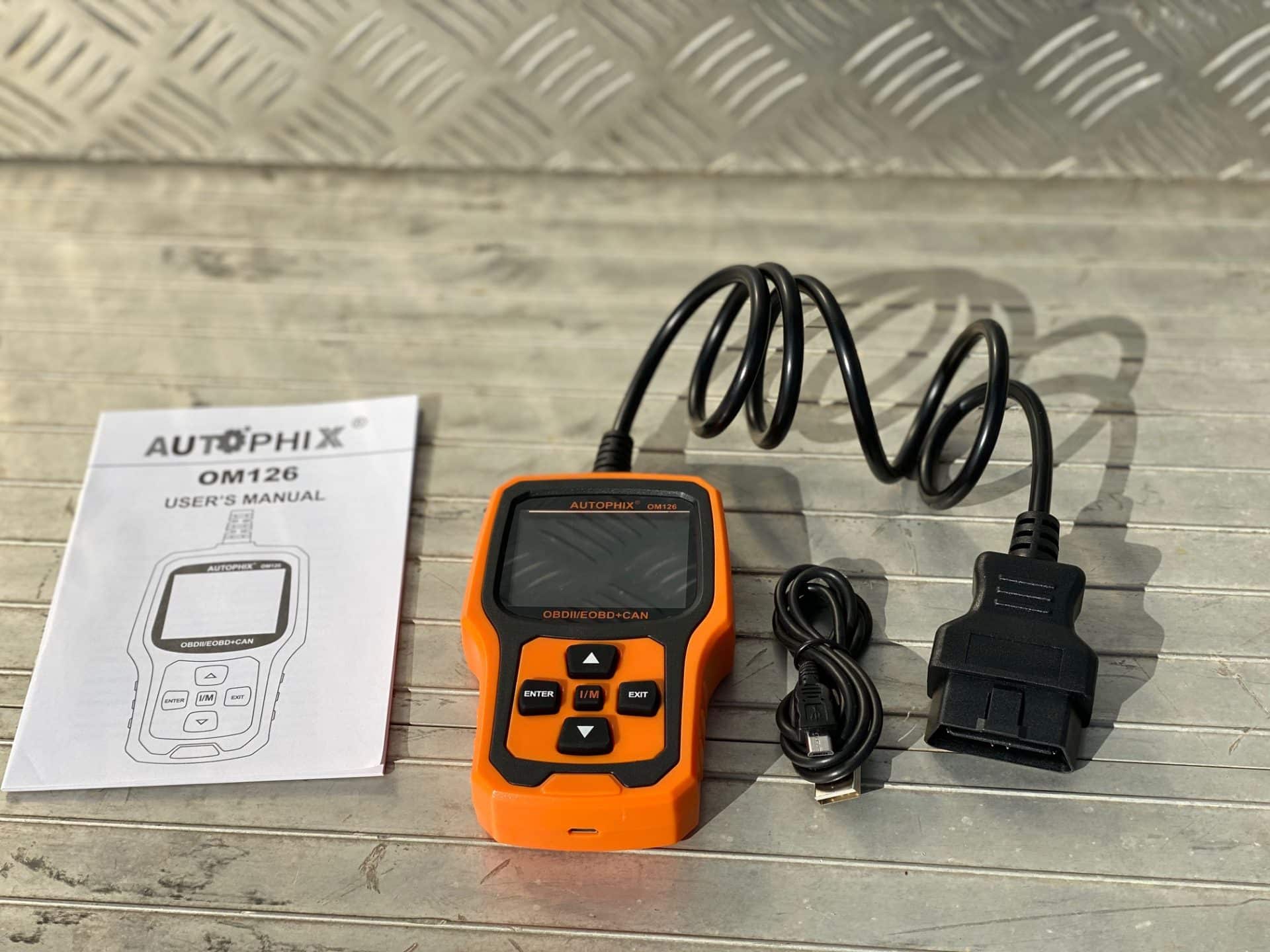 AUTOPHIX OM126P OBD2 Scanner Code Reader - Check Engine Light Diagnostic Tool For Cars, EOBD/OBDII, Lifetime Free Update