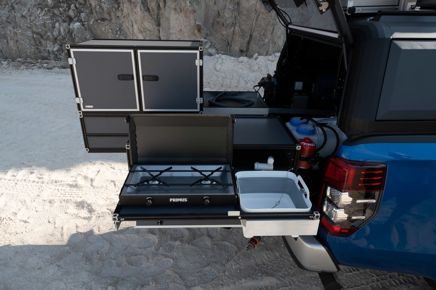 Mitsubishi inflatable triton tent kitchen