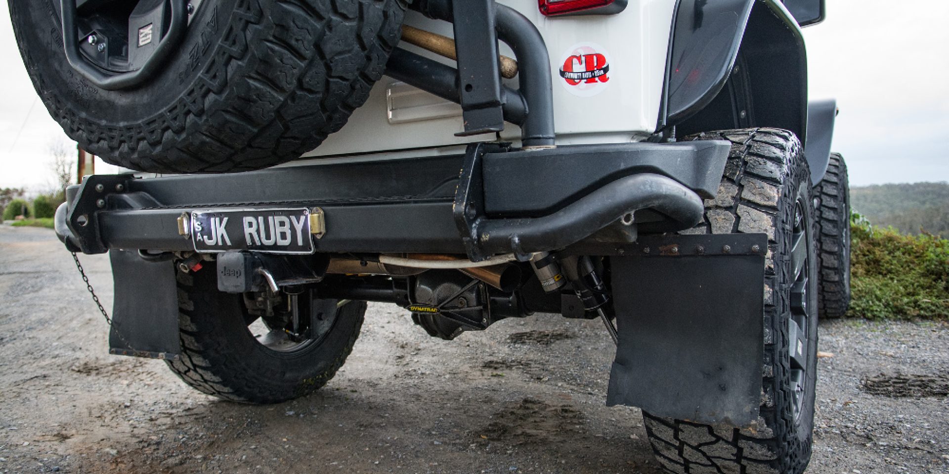 Custom JK Wrangler Rubicon rear