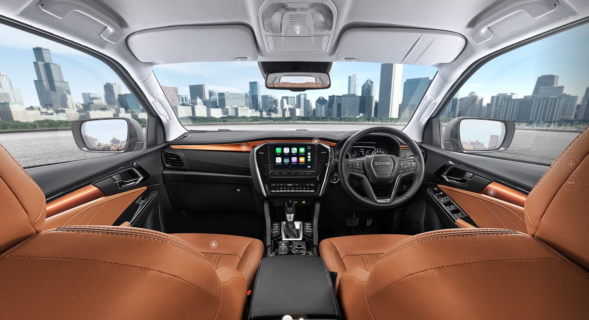 All New Isuzu Mu X Interior