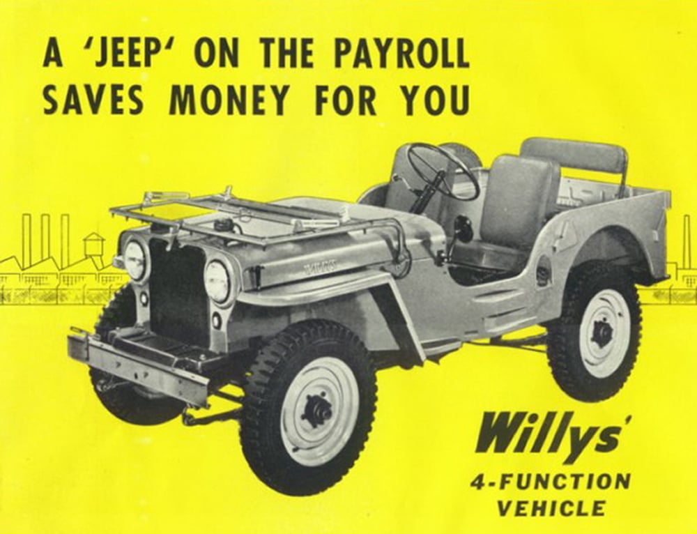 Willys Overland Jeep Cj 2