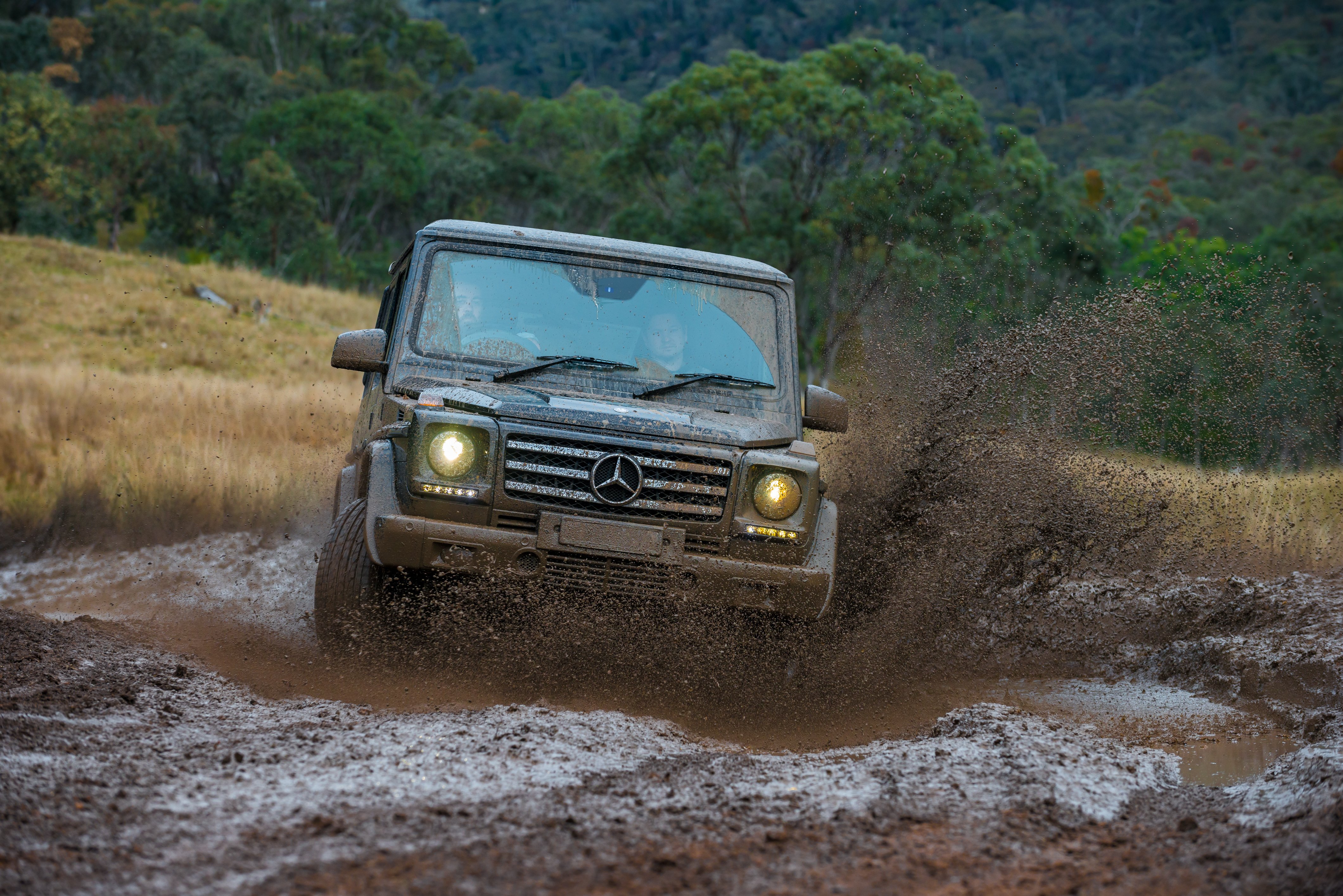 4WDing in mud 