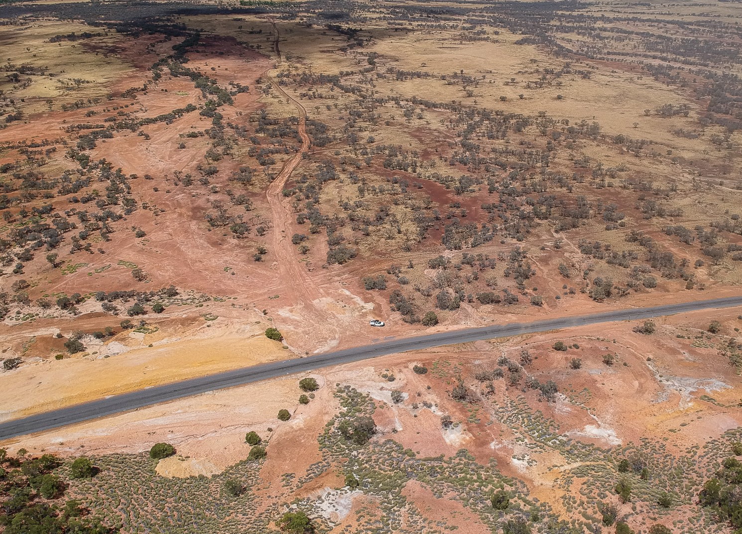 iconic dirt roads