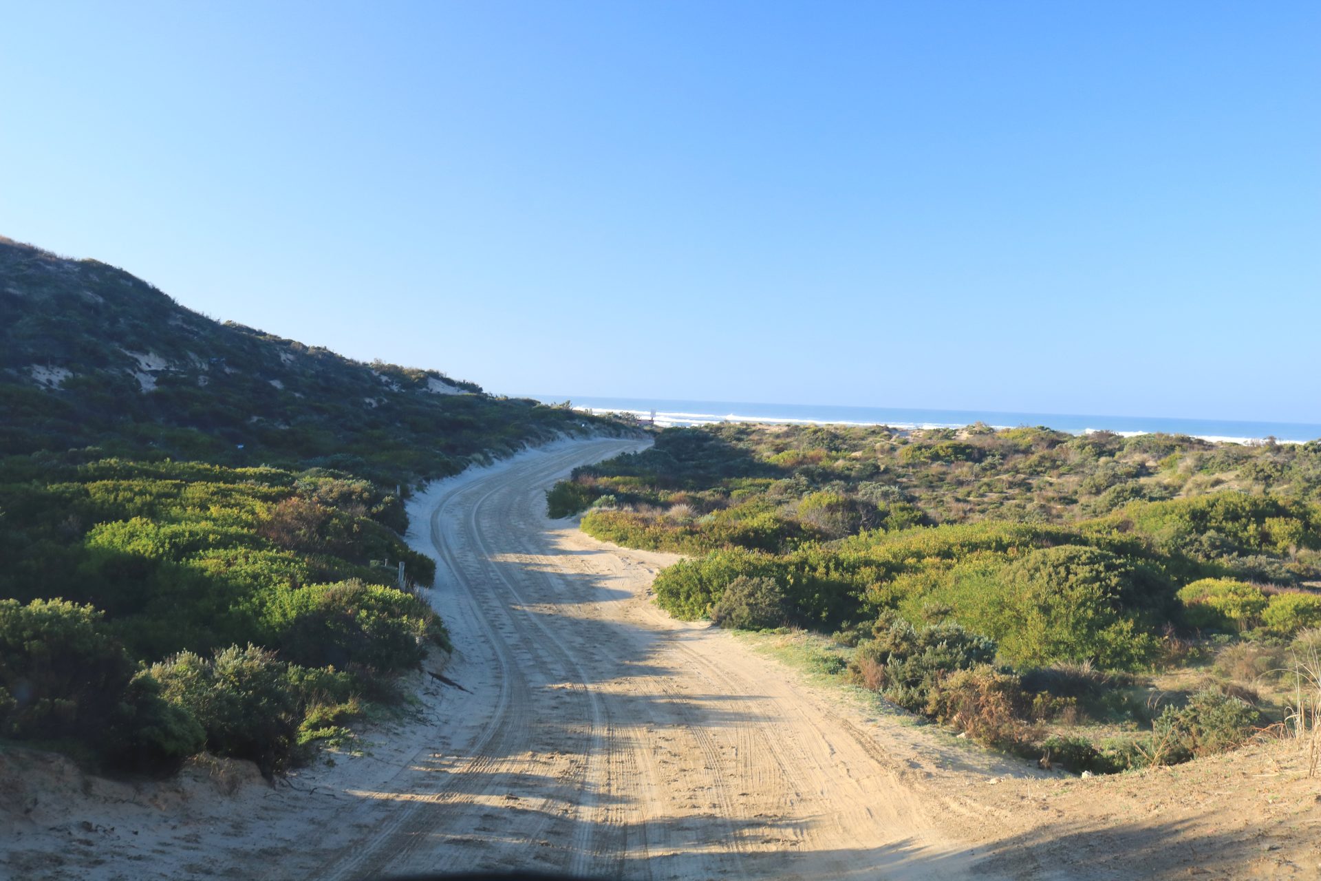 Beach track