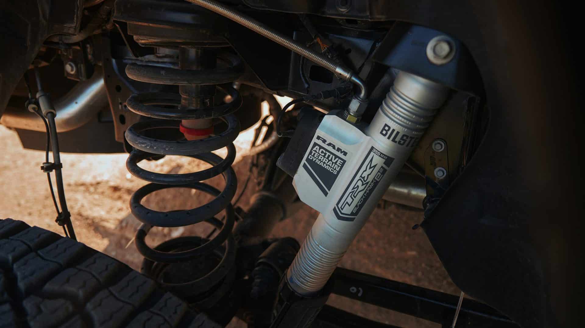 Bilstein Active Terrain shocks in the TRX