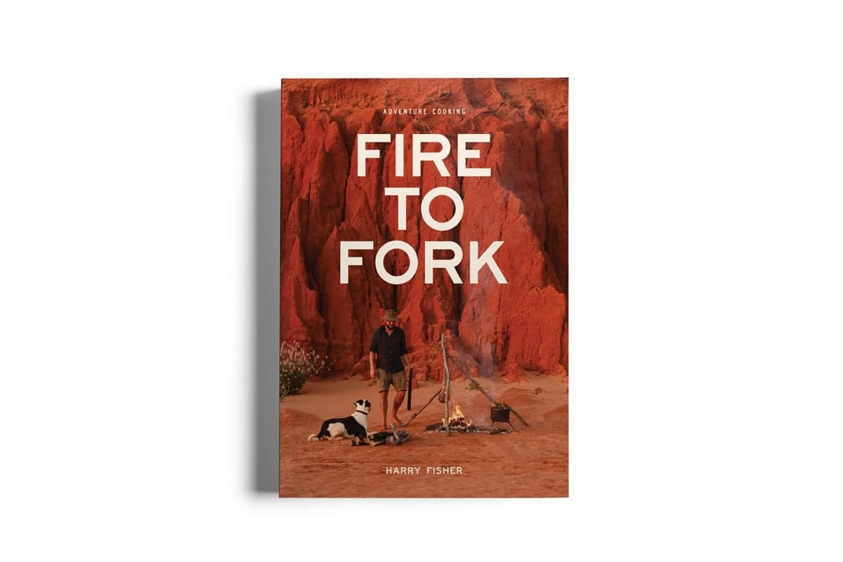 The best camp cooking book he'll ever spill tomato sauce on