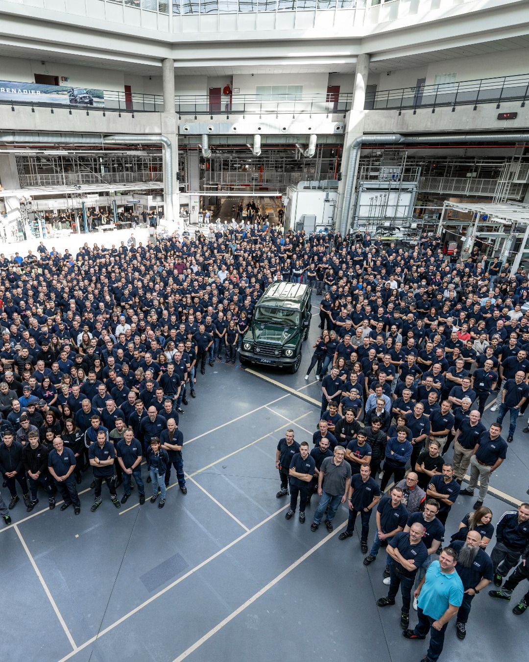 Grenadiers have begun rolling off the production line