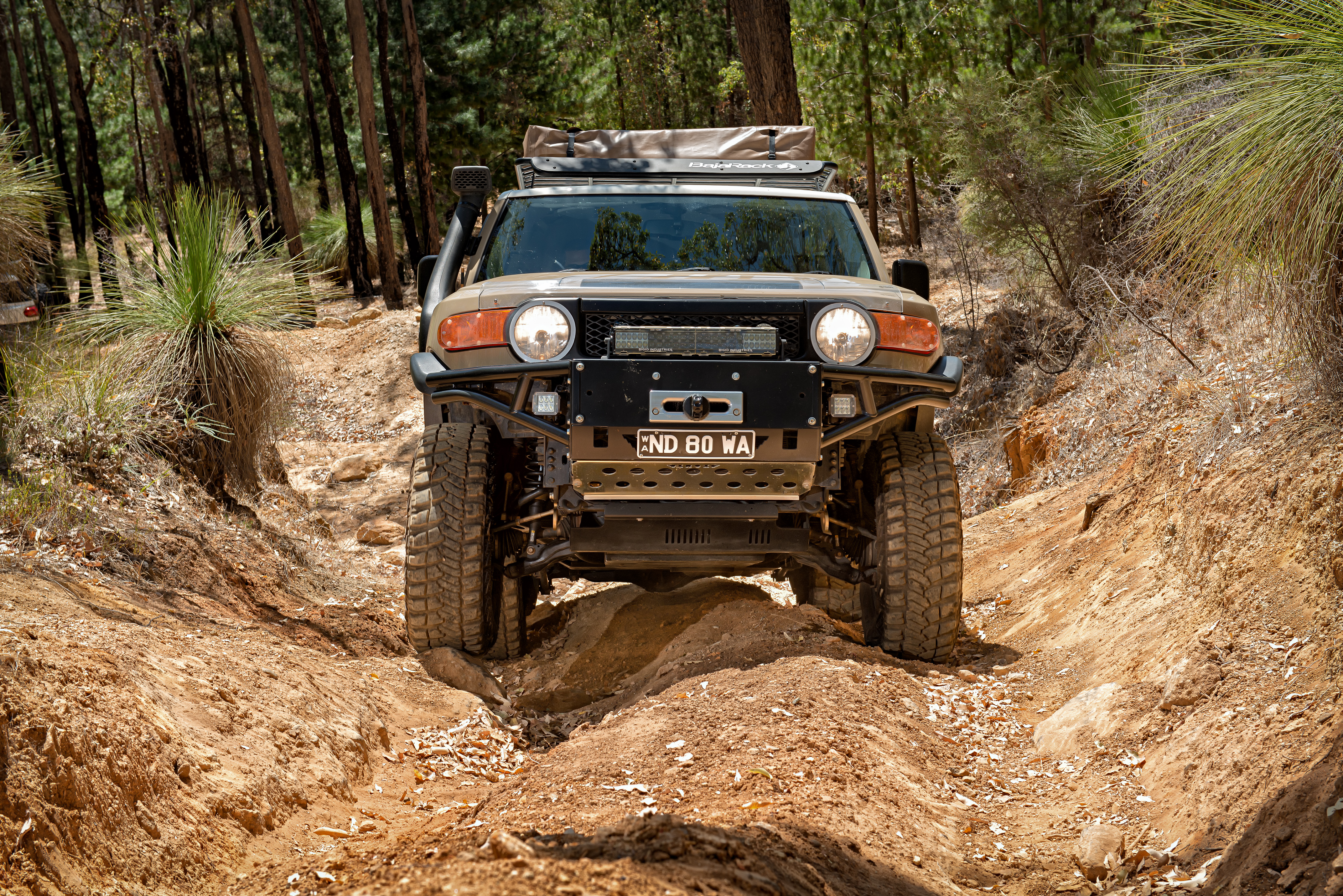 4X4 rock driving