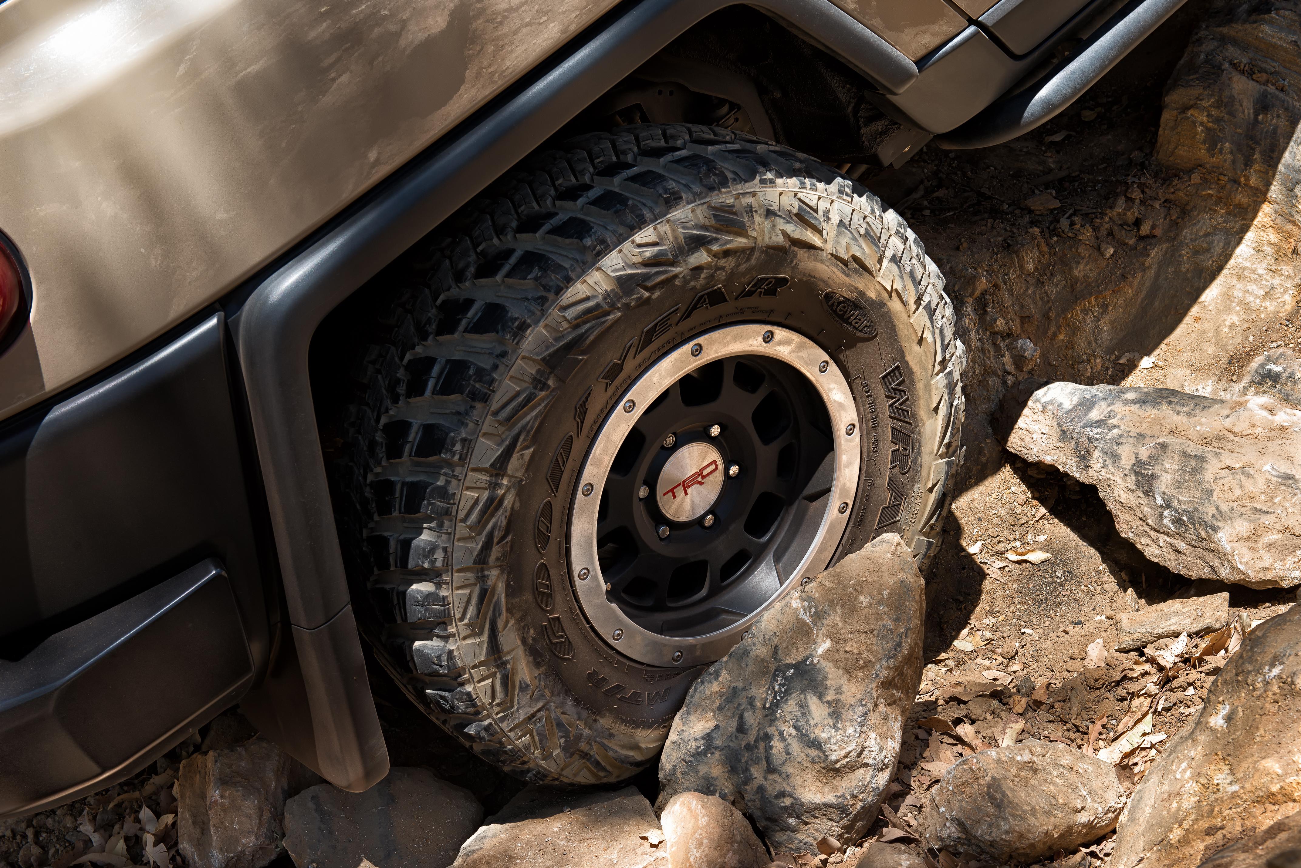 4X4 rock driving