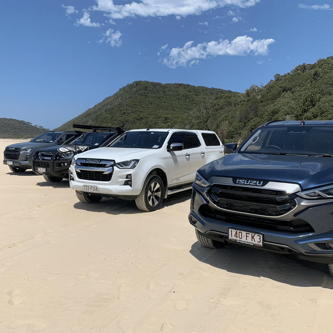 4WD on sand