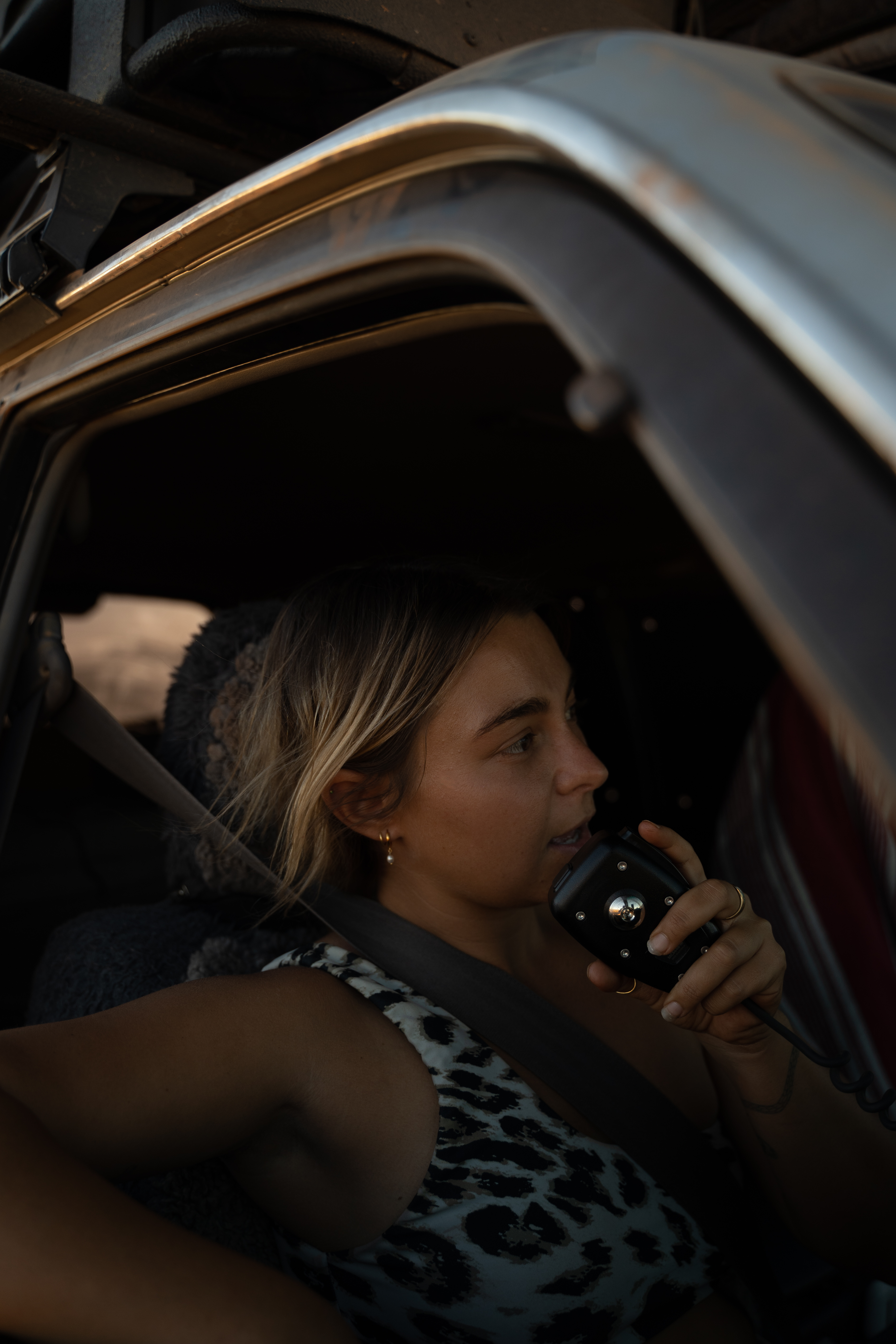 Kate using convoy comms