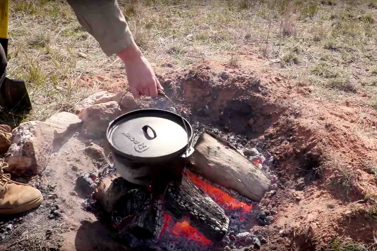 camp oven cooking