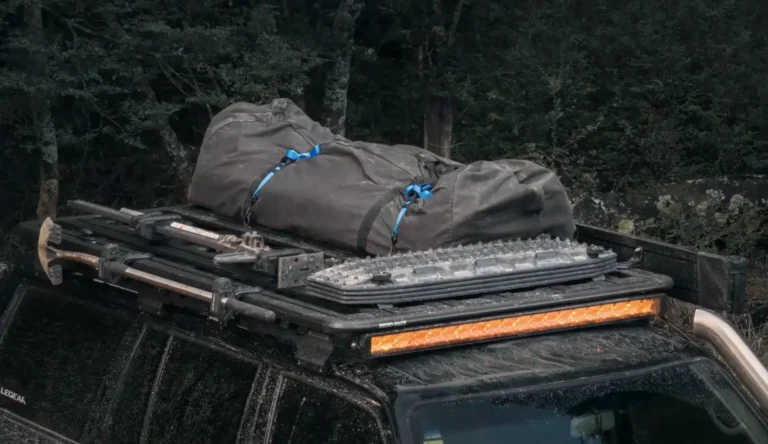 Rhino Racks are perfect for 4wd recovery gear storage