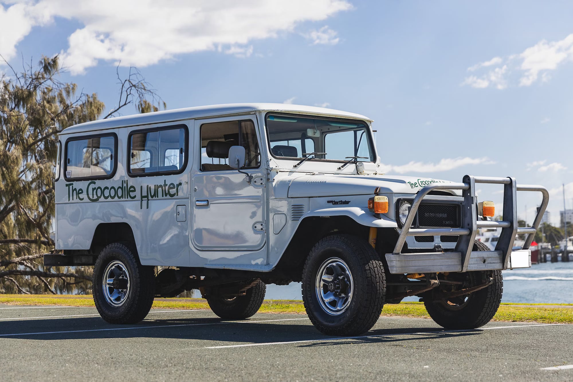 A 1982 Toyota LandCruiser Troop Carrier with history