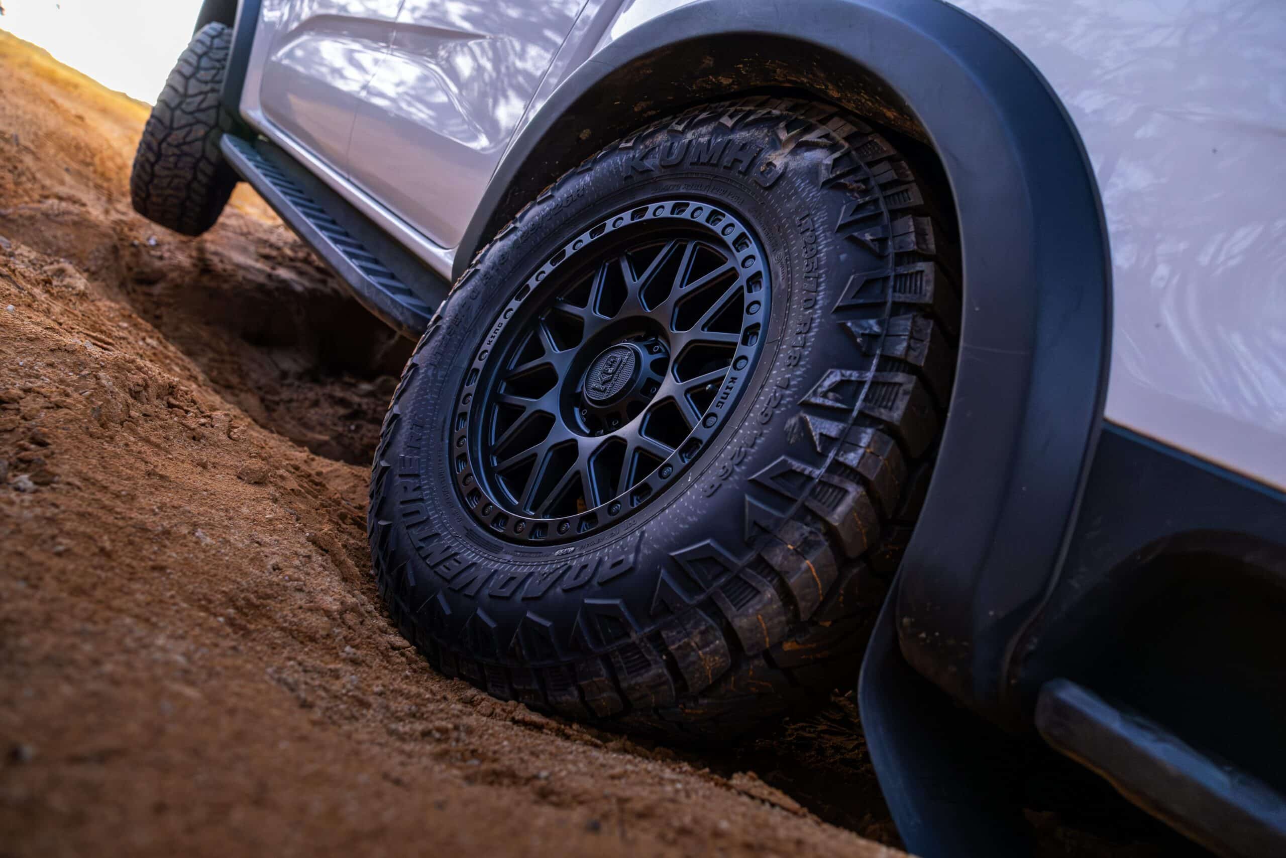 RT51 rugged terrain tyres fitted to Ford Ranger