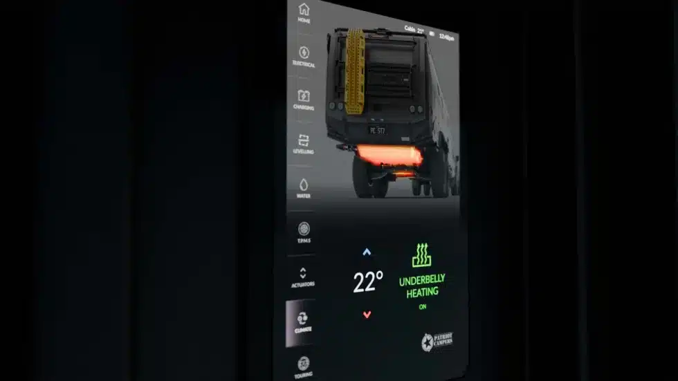 Advanced camper trailer technology and control systems