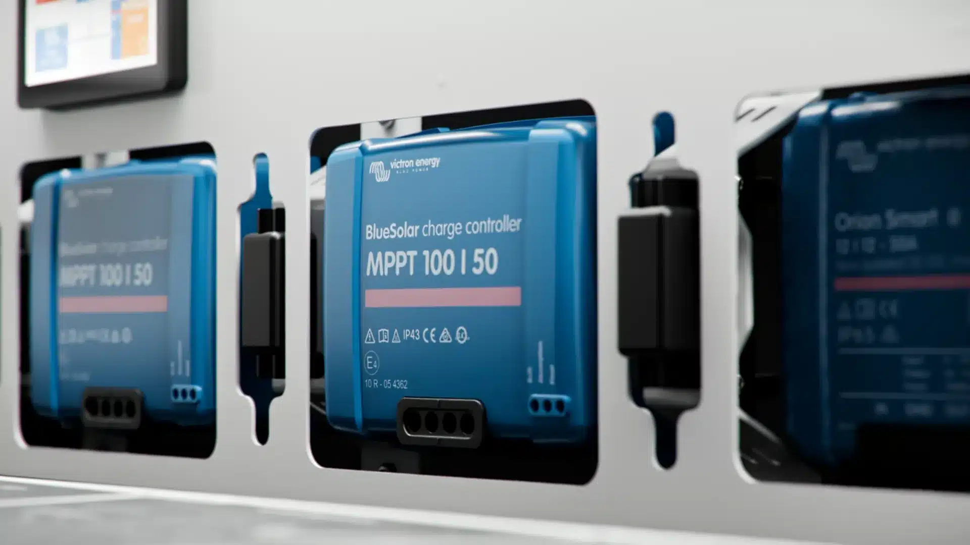 Victron inverter and battery management system installation