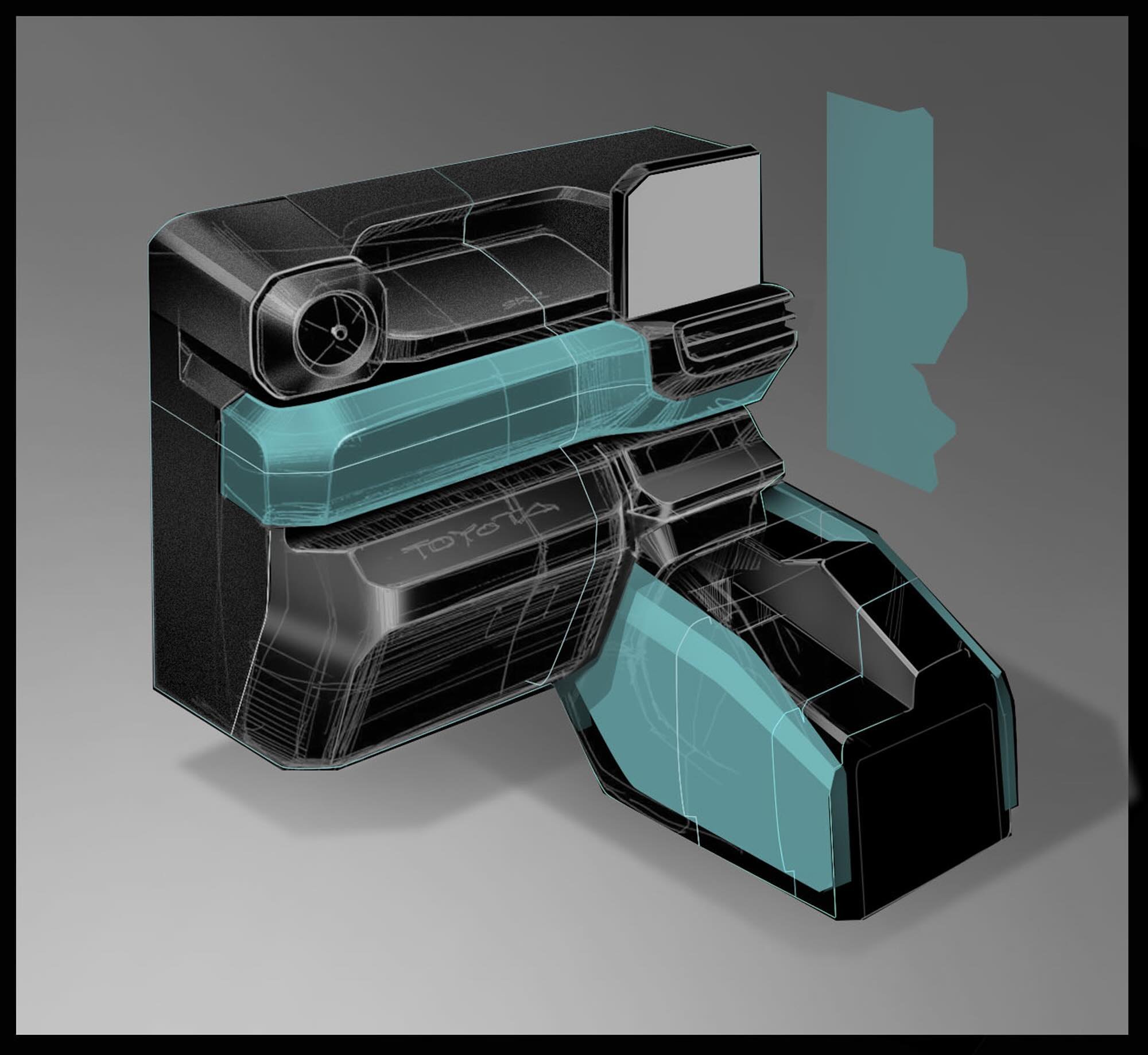 LandCrusier FJ Concept Drawing 19