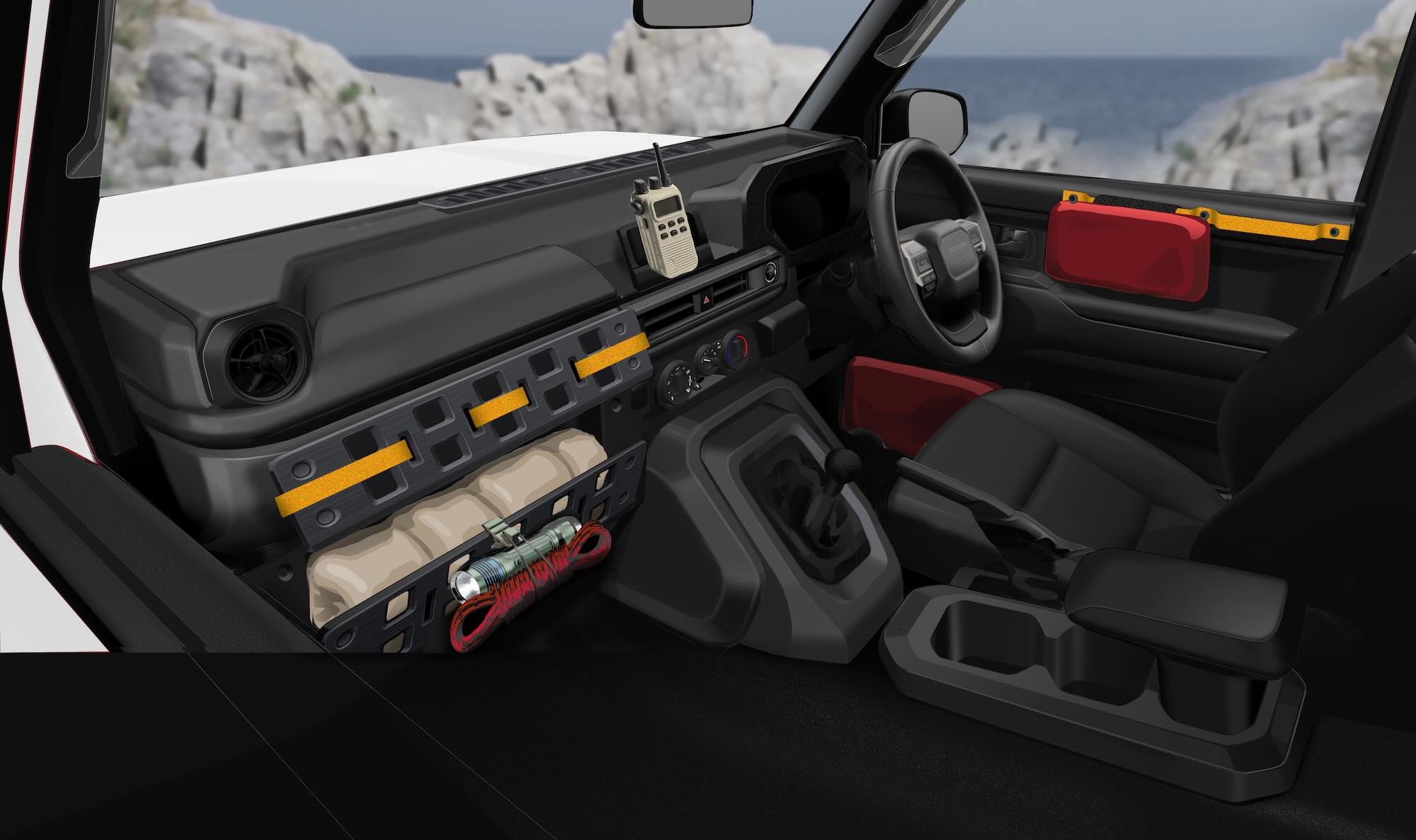 LandCrusier FJ Concept Drawing 23