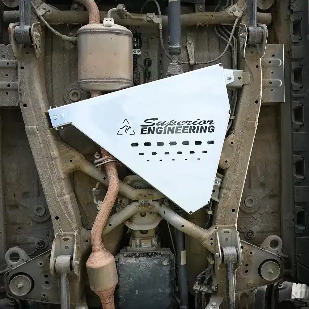 Superior Engineering Suzuki Jimny Transfer Case Guard fitted