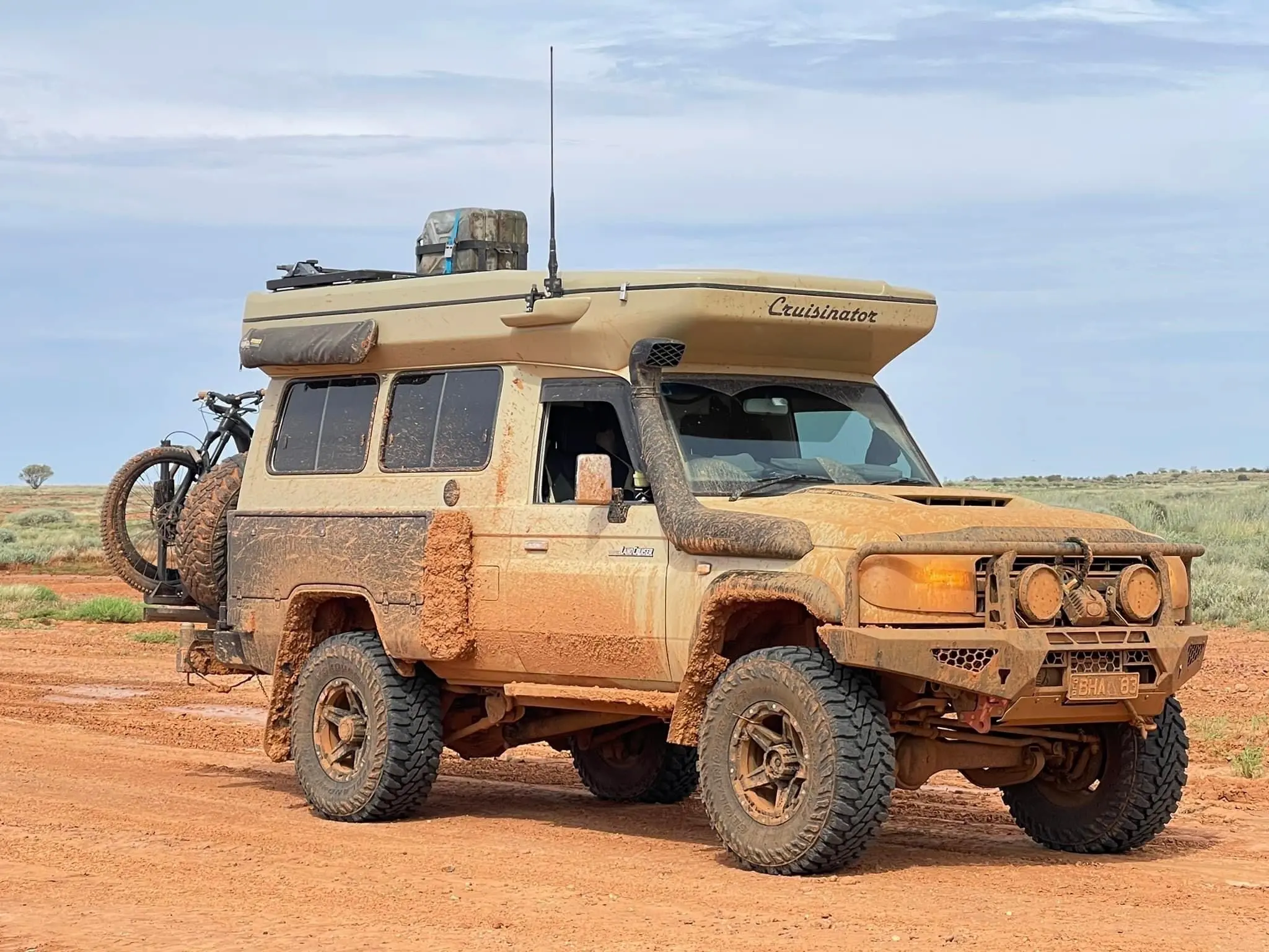 A very dirty Cruisinator Pop-top