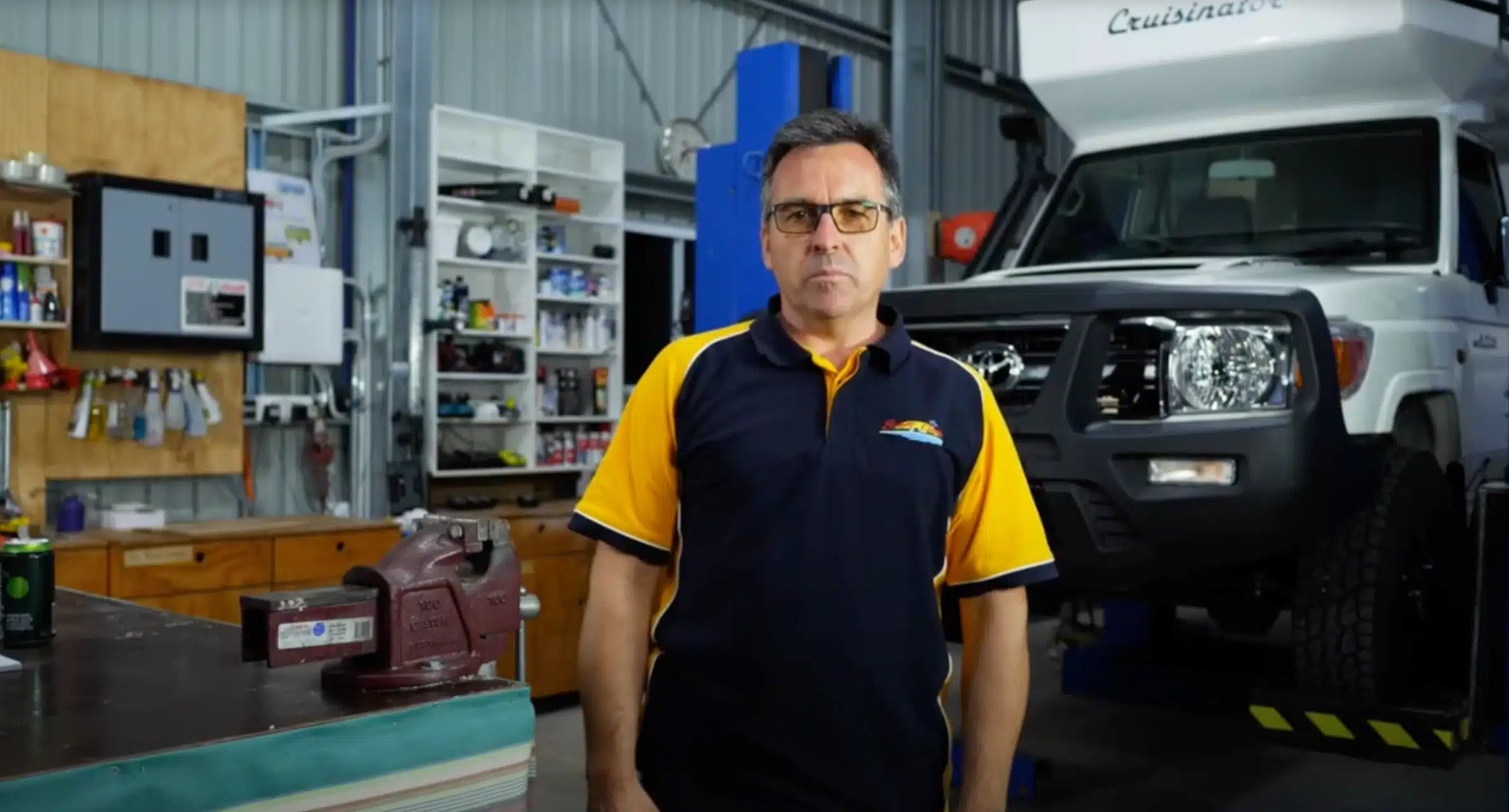 Bonetti Campers Cruisinator review: Stefano Bonetti in his workshop