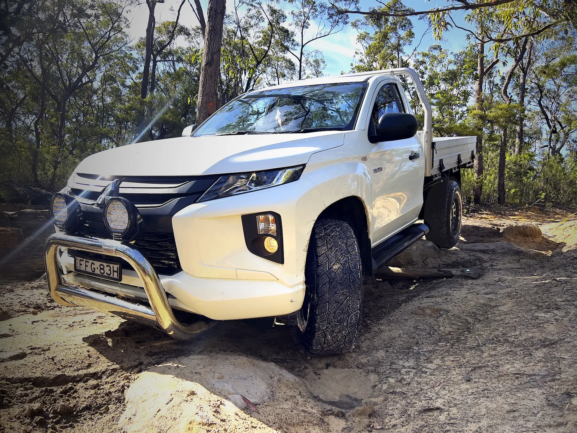 Predator New Mutant XATs: Close-up of the aggressive all-terrain tread pattern and sidewall design