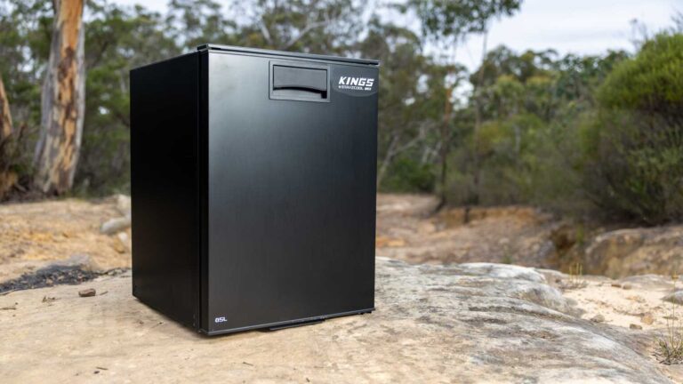 kings stayzcool 85L upright fridge