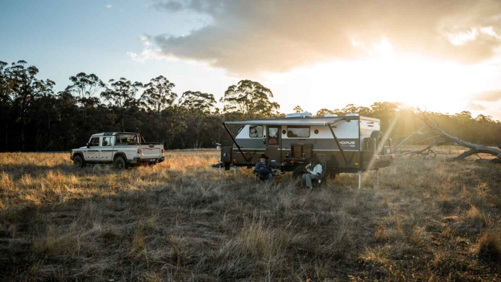 OPUS Expedition hybrid caravan