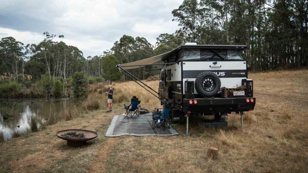 OPUS Expedition hybrid caravan