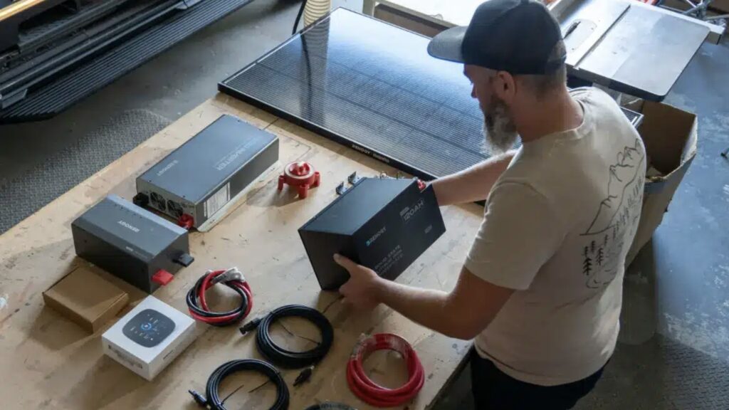 12V 4WD power system setup