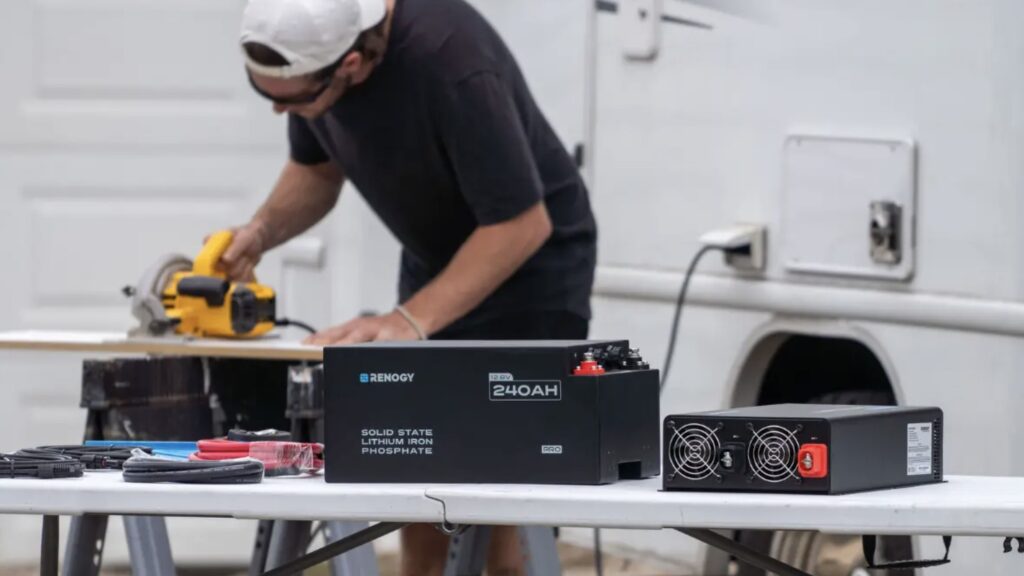 12V 4WD power system setup