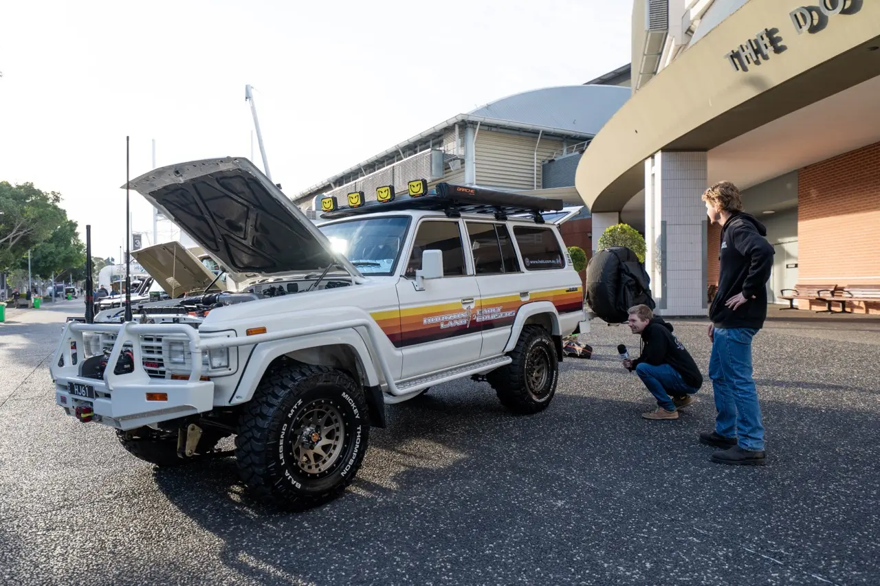 Elite 4WD builds on display at the Show N Shine competition at the 2026 Sydney National 4x4 Outdoors Show