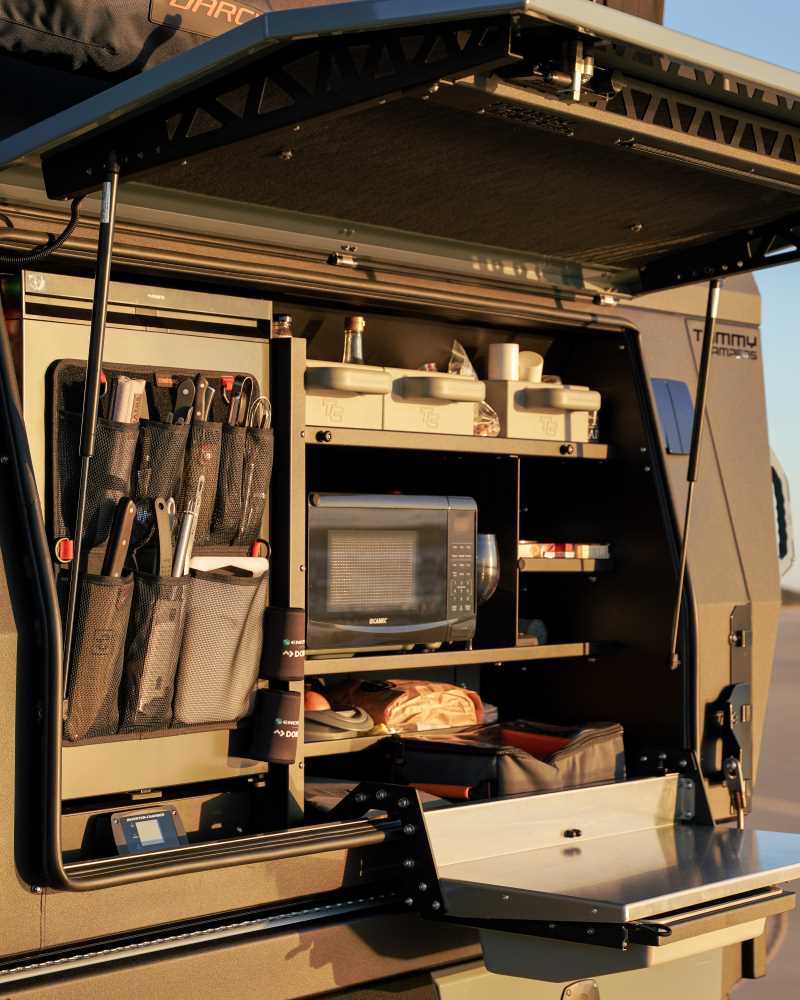 Ford Ranger Super Duty camper build Tommy Campers