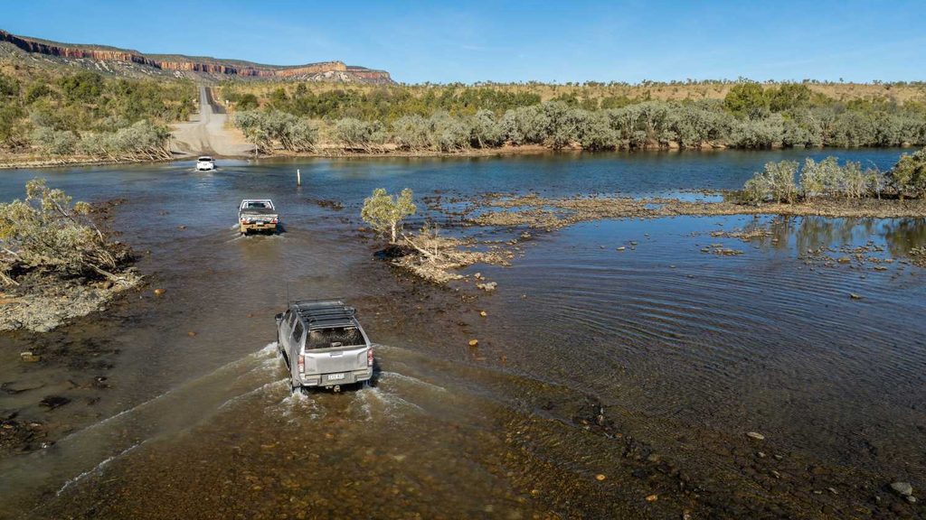 4WD water crossings