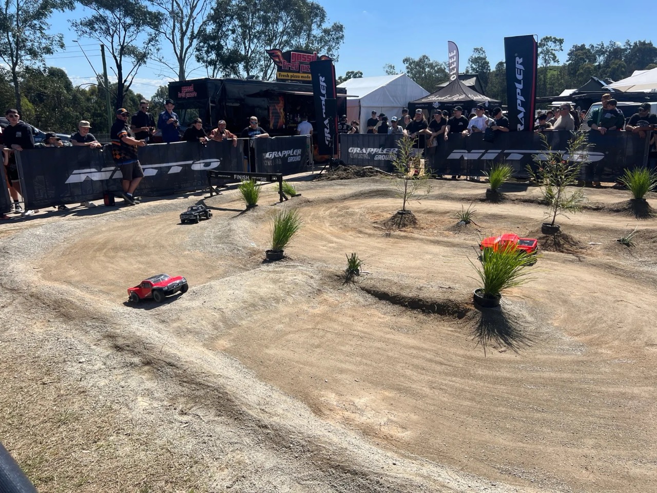 Remote control 4WD course at the Nitto Grappler Ground